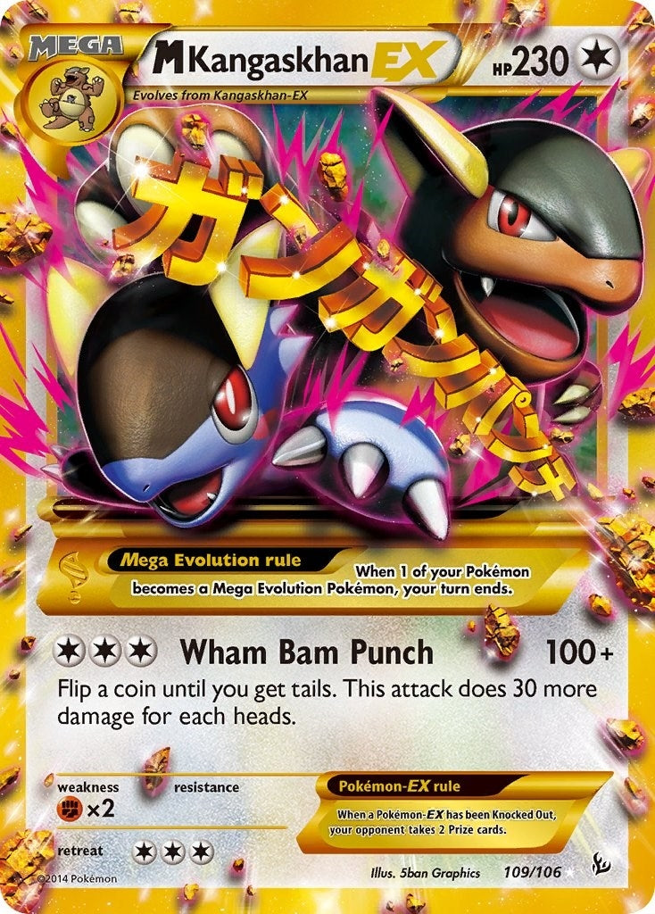 Image for M Kangaskhan EX (109 Secret Rare) (109/106) [XY - Flashfire] - Pokemon