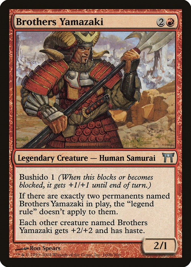 Image for Brothers Yamazaki (160b Pike) (160b) [Champions of Kamigawa] - Magic: The Gathering