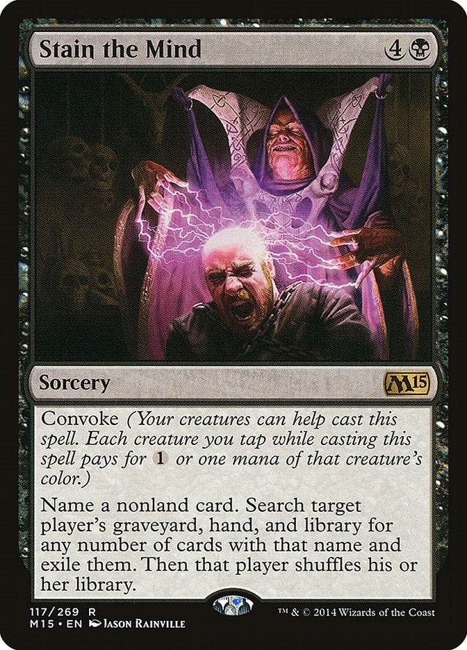 Image for Stain the Mind (117) [Magic 2015 (M15)] - Magic: The Gathering