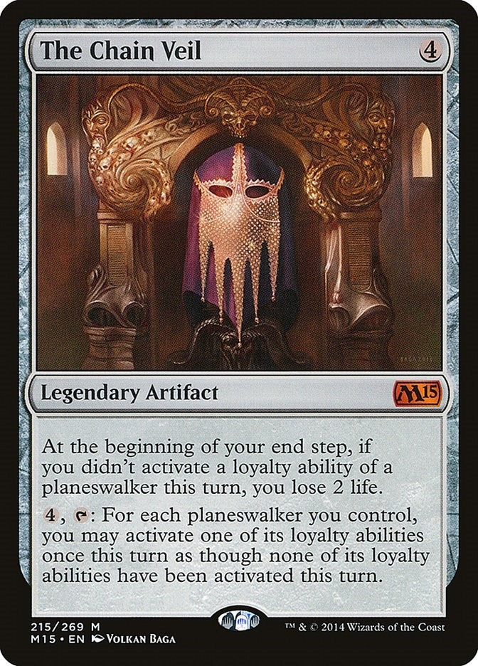 Image for The Chain Veil (215) [Magic 2015 (M15)] - Magic: The Gathering