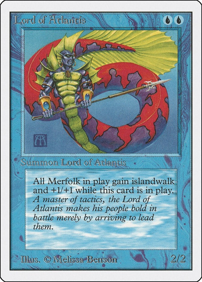 Image for Lord of Atlantis [Unlimited Edition] - Magic: The Gathering