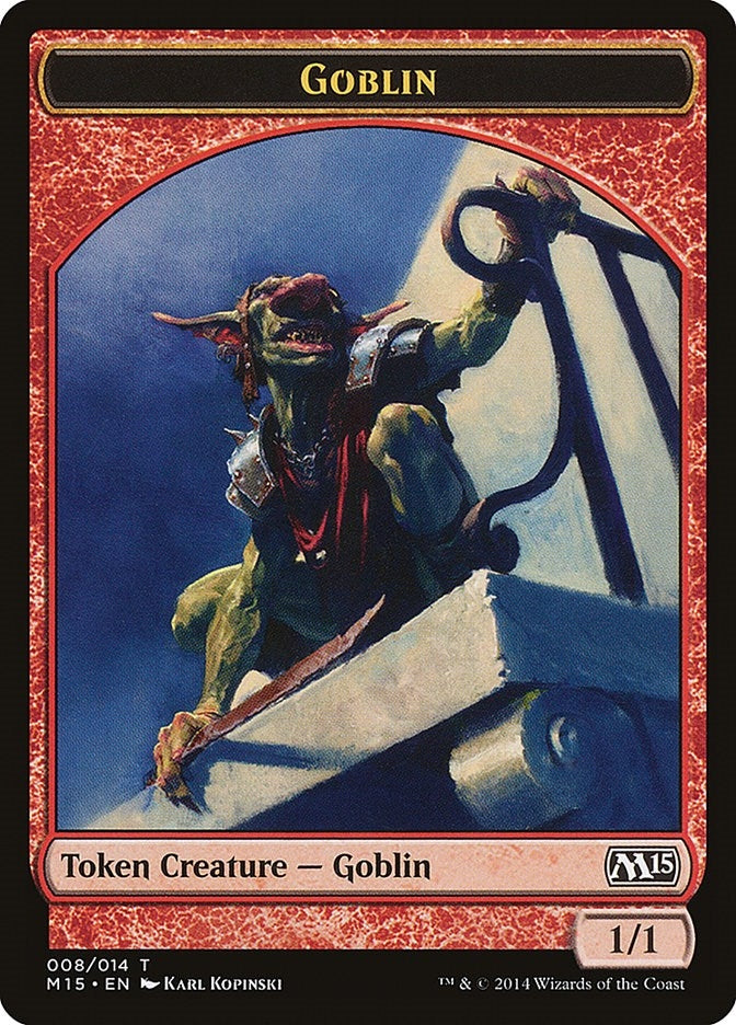 Image for Goblin Token (8) [Magic 2015 (M15)] - Magic: The Gathering