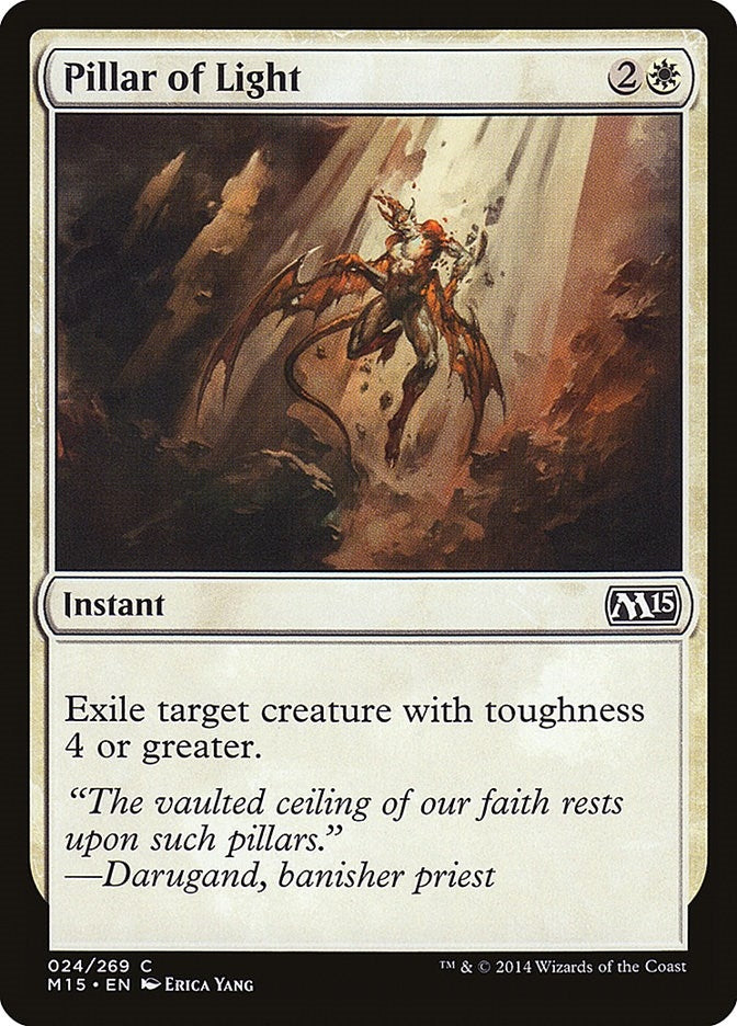 Image for Pillar of Light (24) [Magic 2015 (M15)] - Magic: The Gathering