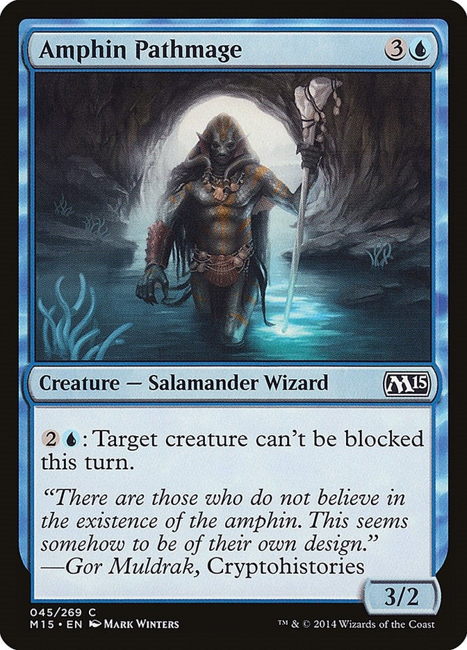 Image for Amphin Pathmage (45) [Magic 2015 (M15)] - Magic: The Gathering
