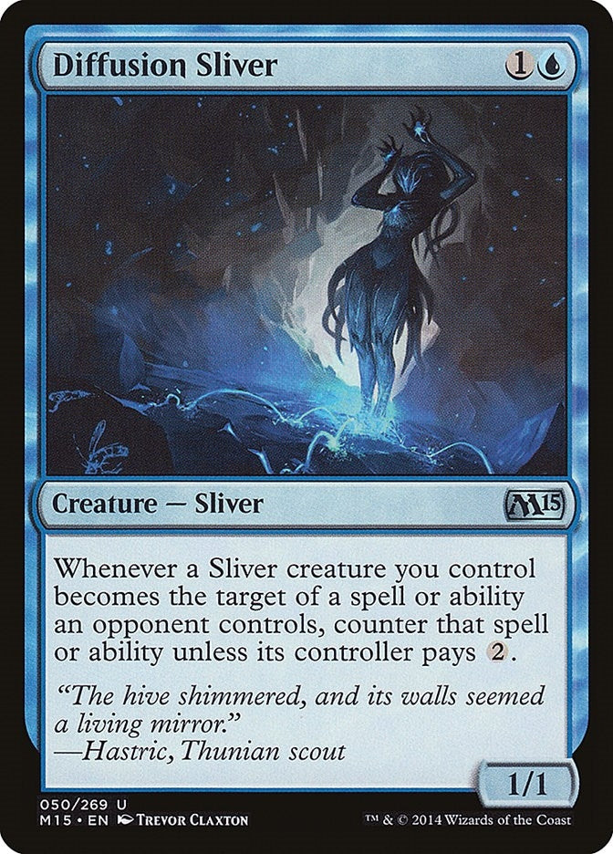Image for Diffusion Sliver (50) [Magic 2015 (M15)] - Magic: The Gathering