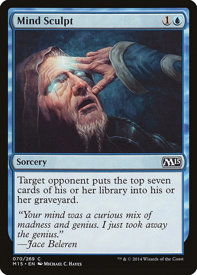 Image for Mind Sculpt (70) [Magic 2015 (M15)] - Magic: The Gathering