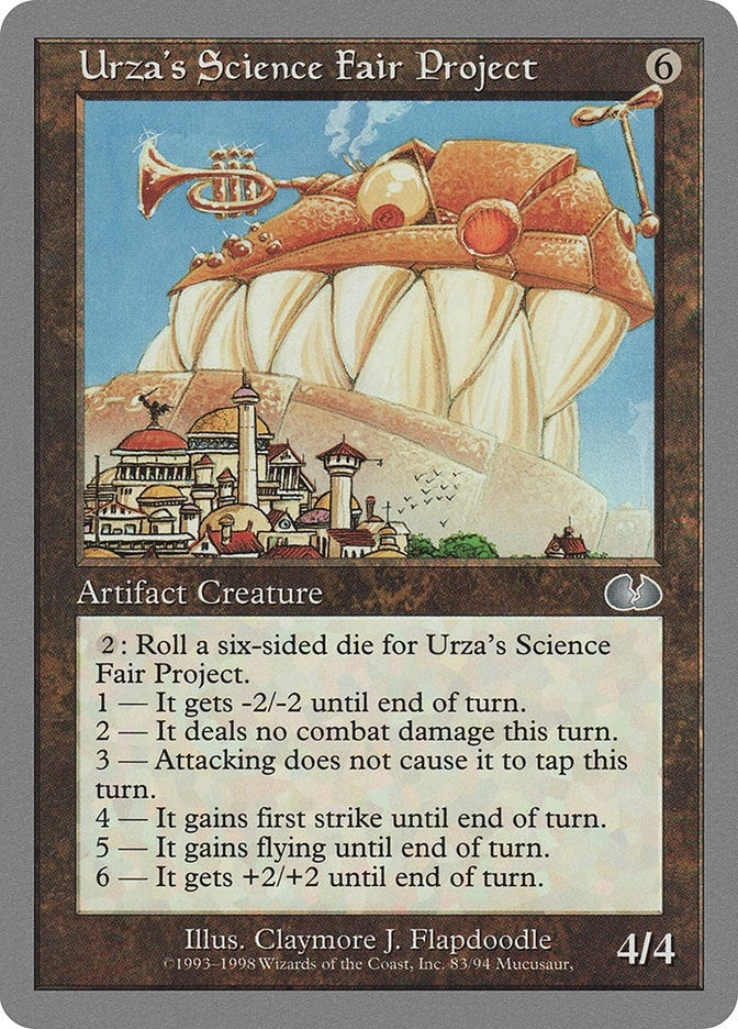 Image for Urza's Science Fair Project (83) [Unglued] - Magic: The Gathering