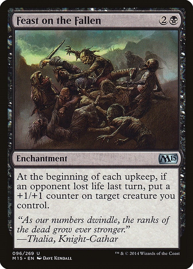 Image for Feast on the Fallen (96) [Magic 2015 (M15)] - Magic: The Gathering