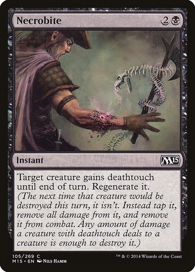 Image for Necrobite (105) [Magic 2015 (M15)] - Magic: The Gathering