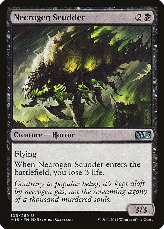 Image for Necrogen Scudder (106) [Magic 2015 (M15)] - Magic: The Gathering