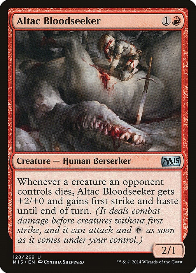 Image for Altac Bloodseeker (128) [Magic 2015 (M15)] - Magic: The Gathering