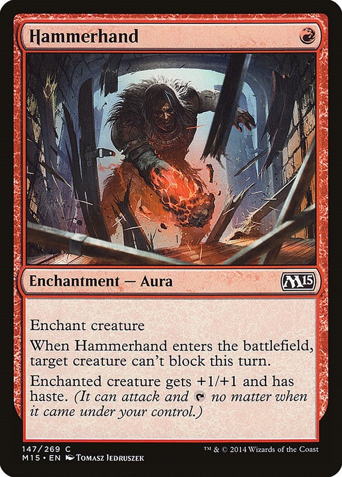 Image for Hammerhand (147) [Magic 2015 (M15)] - Magic: The Gathering