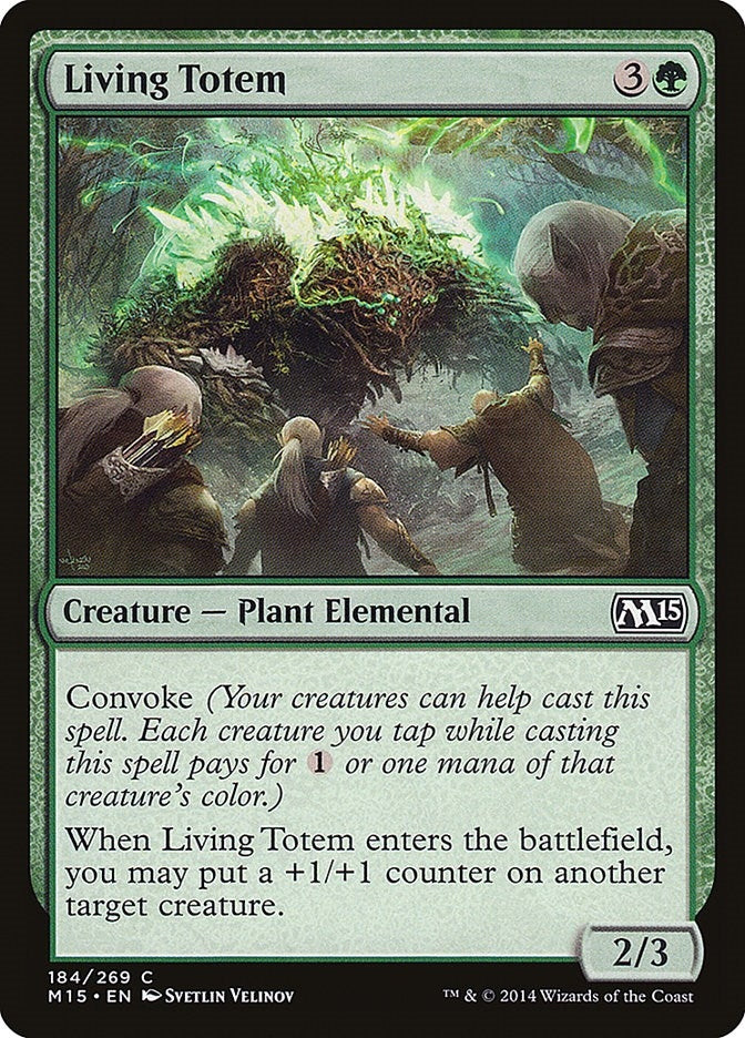 Image for Living Totem (184) [Magic 2015 (M15)] - Magic: The Gathering