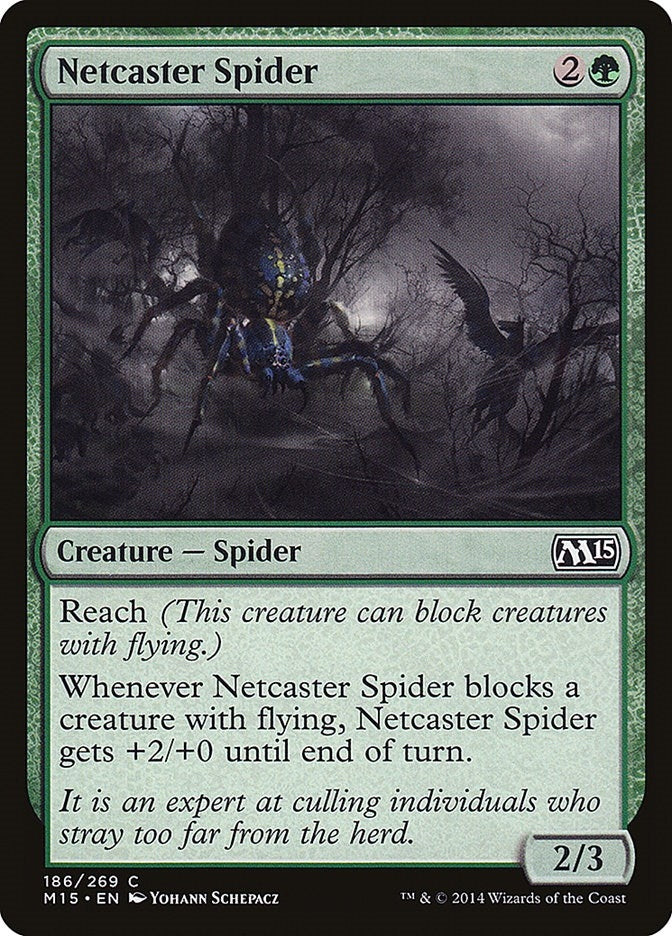 Netcaster Spider (186) [Magic 2015 (M15)]