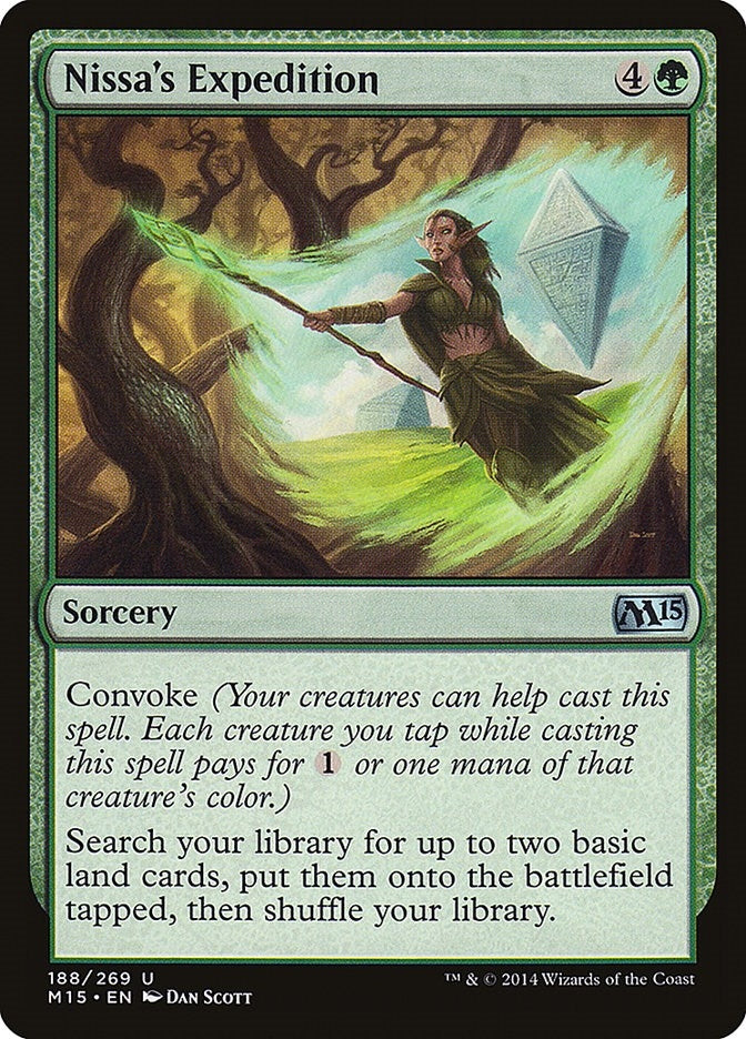 Image for Nissa's Expedition (188) [Magic 2015 (M15)] - Magic: The Gathering