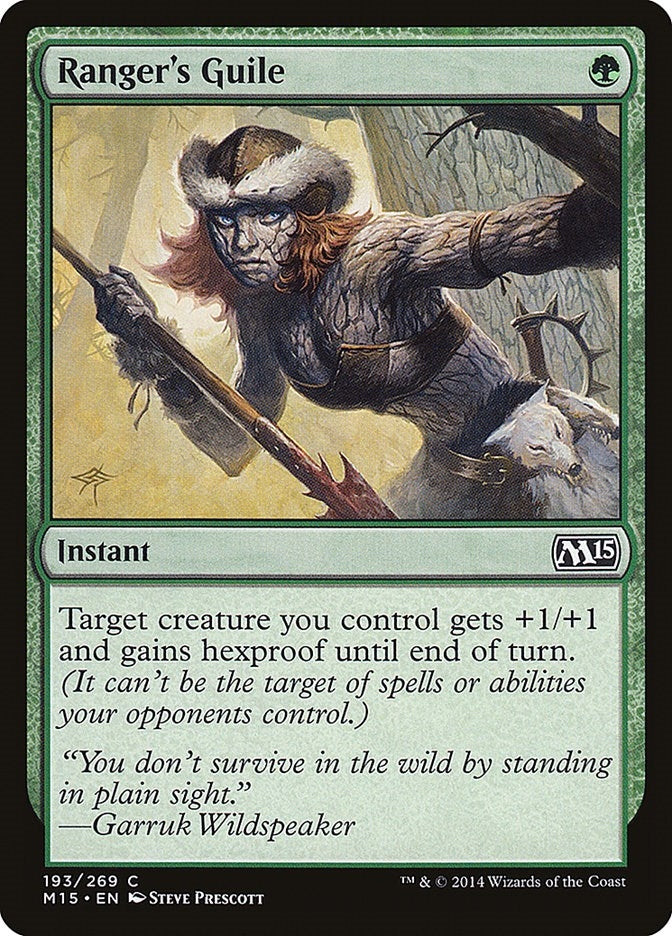 Image for Ranger's Guile (193) [Magic 2015 (M15)] - Magic: The Gathering