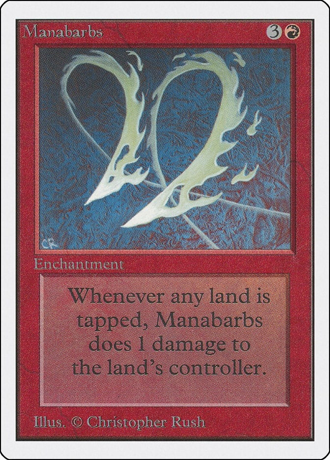 Image for Manabarbs [Unlimited Edition] - Magic: The Gathering