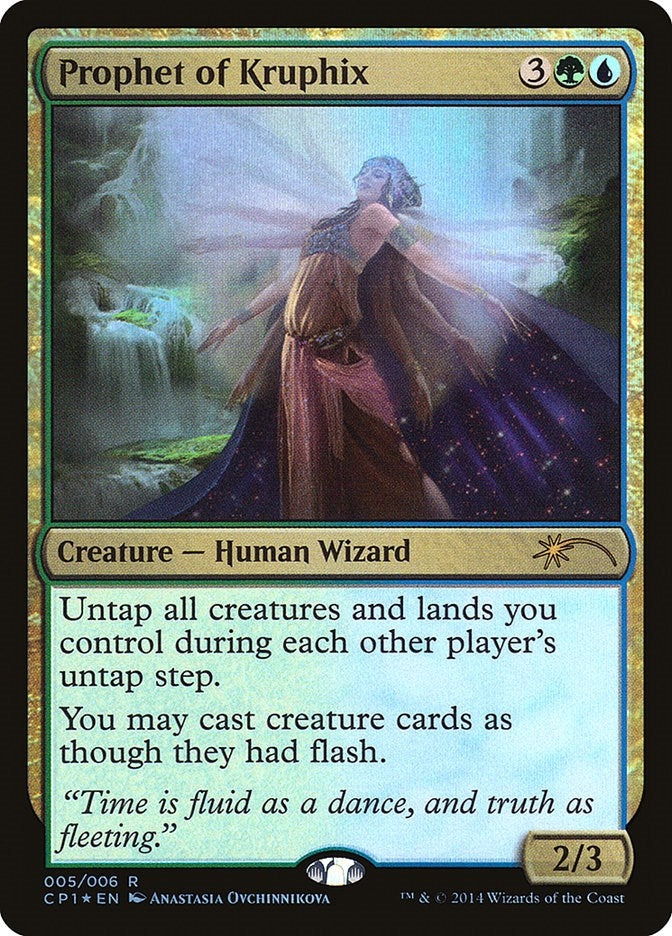 Image for Prophet of Kruphix (5) [Unique and Miscellaneous Promos] - Magic: The Gathering