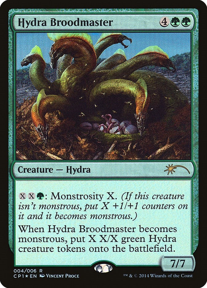 Image for Hydra Broodmaster (4) [Unique and Miscellaneous Promos] - Magic: The Gathering