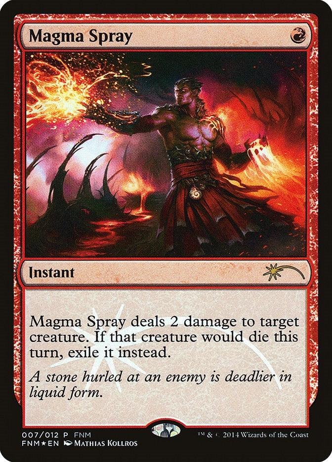 Image for Magma Spray (7) [FNM Promos] - Magic: The Gathering