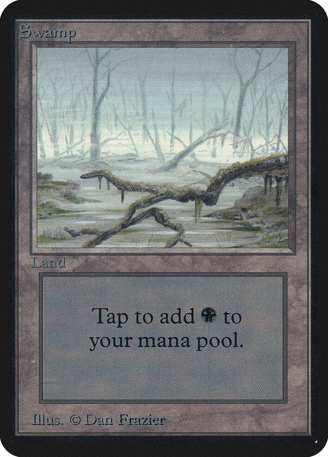 Image for Swamp (A) [Alpha Edition] - Magic: The Gathering
