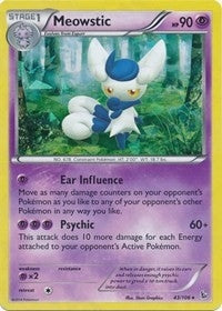 Image for Meowstic - 43/106 (XY Flashfire) (043/106) [Deck Exclusives] - Pokemon