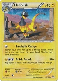 Image for Heliolisk - 37/106 (XY Flashfire) (037/106) [Deck Exclusives] - Pokemon