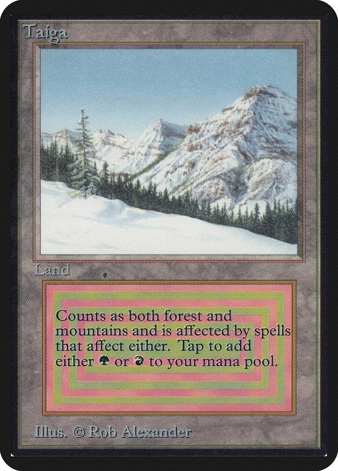 Image for Taiga [Alpha Edition] - Magic: The Gathering