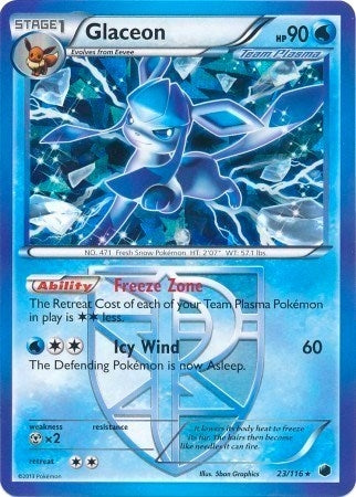 Image for Glaceon - 23/116 (BW Plasma Freeze) (023/116) [Deck Exclusives] - Pokemon