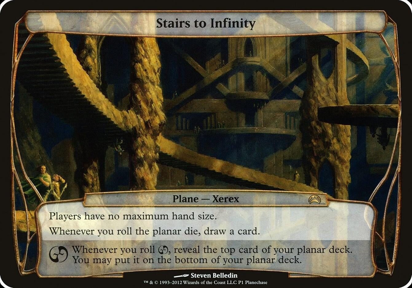 Image for Stairs to Infinity (Release Event Promo) (1) [Oversize Cards] - Magic: The Gathering