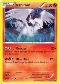 Image for Reshiram - 21/99 (Next Destinies) (021/099) [Deck Exclusives] - Pokemon