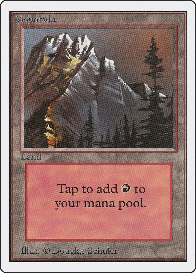 Image for Mountain (A) [Unlimited Edition] - Magic: The Gathering