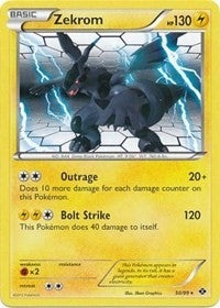 Image for Zekrom - 50/99 (Next Destinies) (050/099) [Deck Exclusives] - Pokemon
