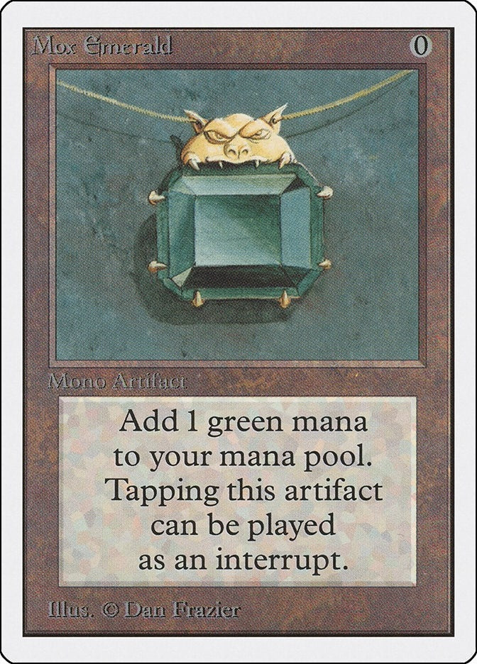 Image for Mox Emerald [Unlimited Edition] - Magic: The Gathering