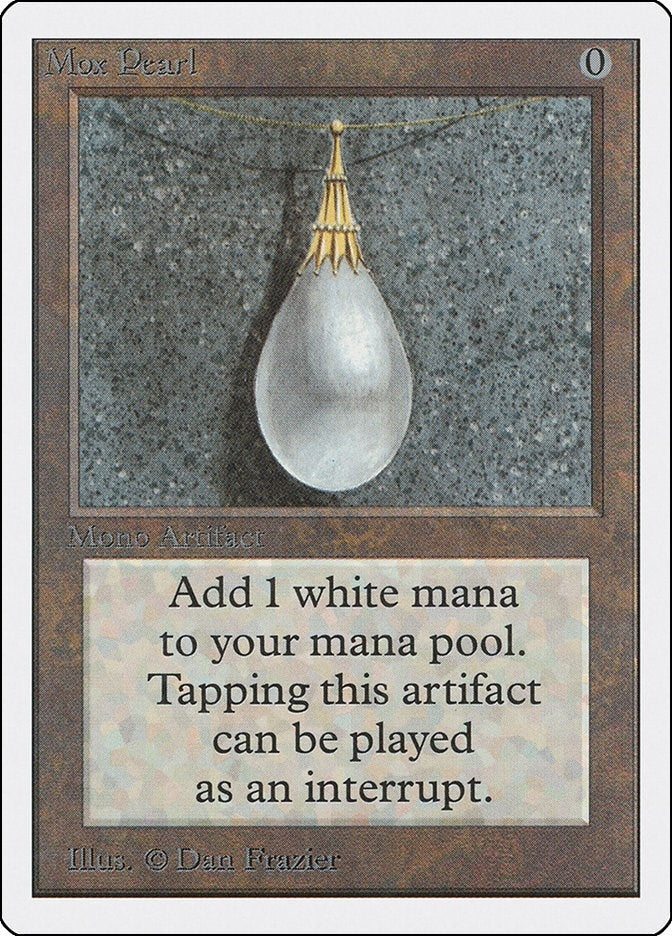 Image for Mox Pearl [Unlimited Edition] - Magic: The Gathering