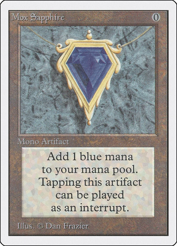 Image for Mox Sapphire [Unlimited Edition] - Magic: The Gathering