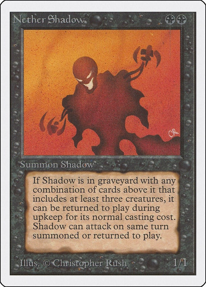 Image for Nether Shadow [Unlimited Edition] - Magic: The Gathering