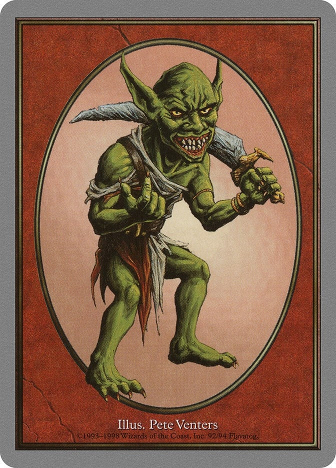 Image for Goblin Token (92) [Unglued] - Magic: The Gathering