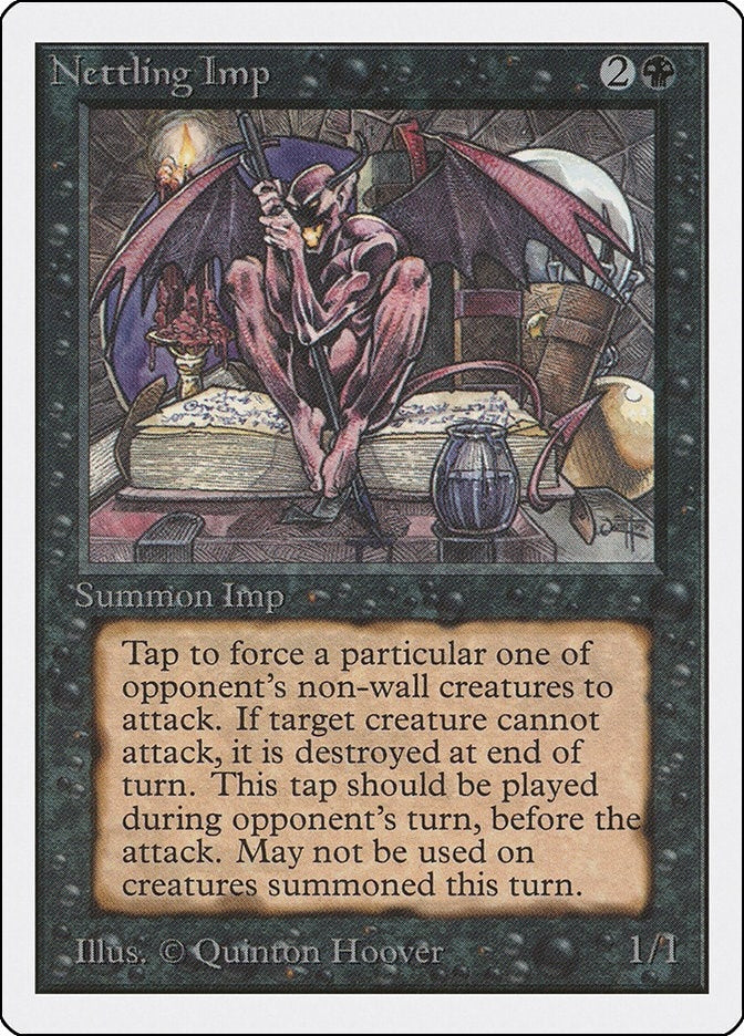 Image for Nettling Imp [Unlimited Edition] - Magic: The Gathering