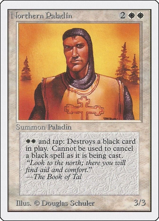 Image for Northern Paladin [Unlimited Edition] - Magic: The Gathering
