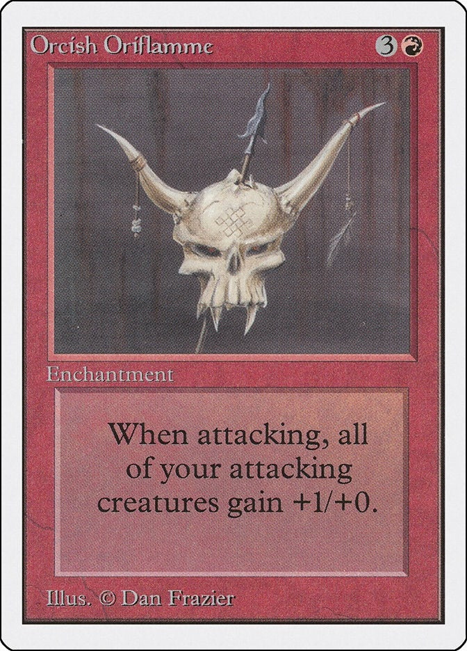 Image for Orcish Oriflamme [Unlimited Edition] - Magic: The Gathering
