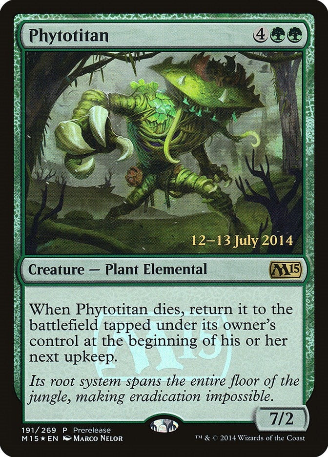 Image for Phytotitan (191) [Prerelease Cards] - Magic: The Gathering