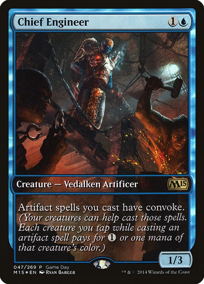 Image for Chief Engineer [Game Day & Store Championship Promos] - Magic: The Gathering