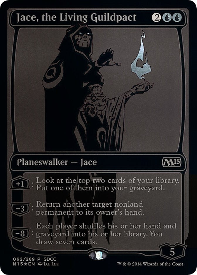 Image for Jace, the Living Guildpact (SDCC 2014 Exclusive) (62) [Media Promos] - Magic: The Gathering