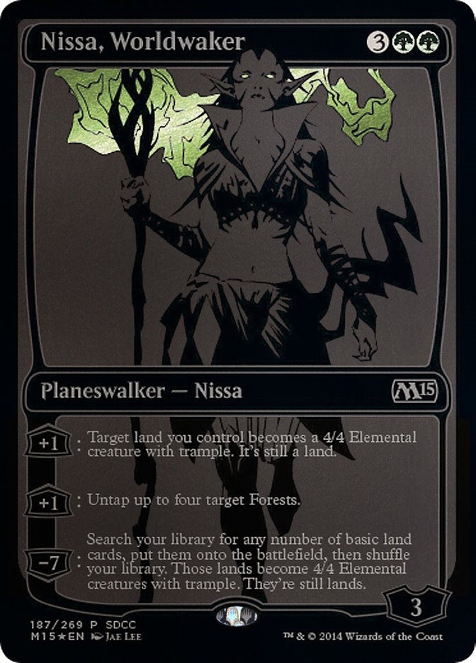 Image for Nissa, Worldwaker (SDCC 2014 Exclusive) (187) [Media Promos] - Magic: The Gathering