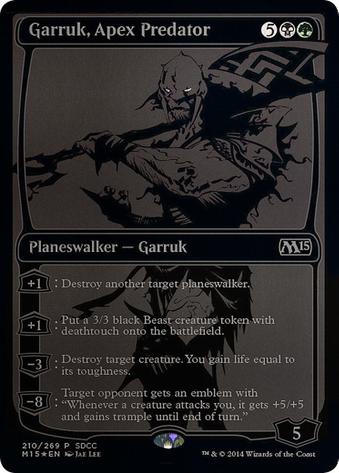 Image for Garruk, Apex Predator (SDCC 2014 Exclusive) (210) [Media Promos] - Magic: The Gathering