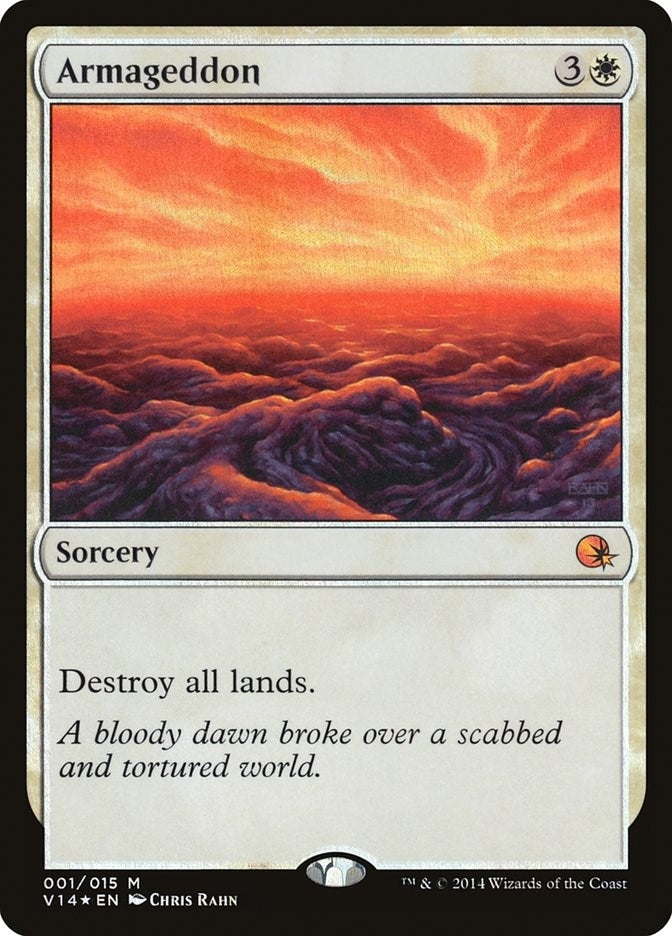 Image for Armageddon (1) [From the Vault: Annihilation] - Magic: The Gathering