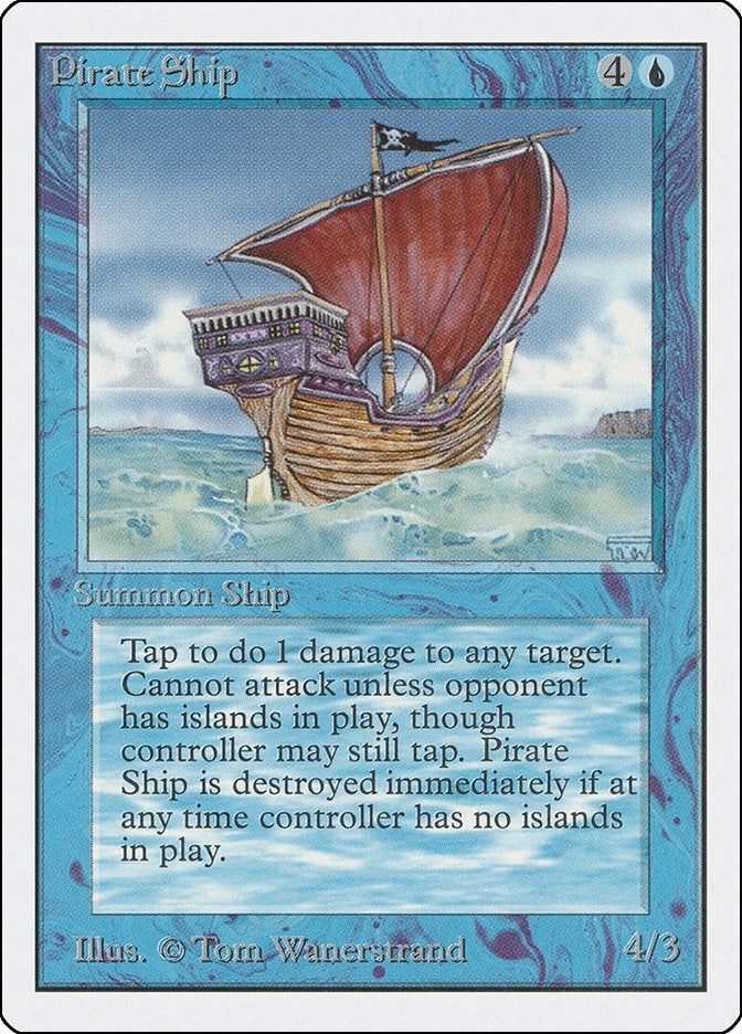 Image for Pirate Ship [Unlimited Edition] - Magic: The Gathering