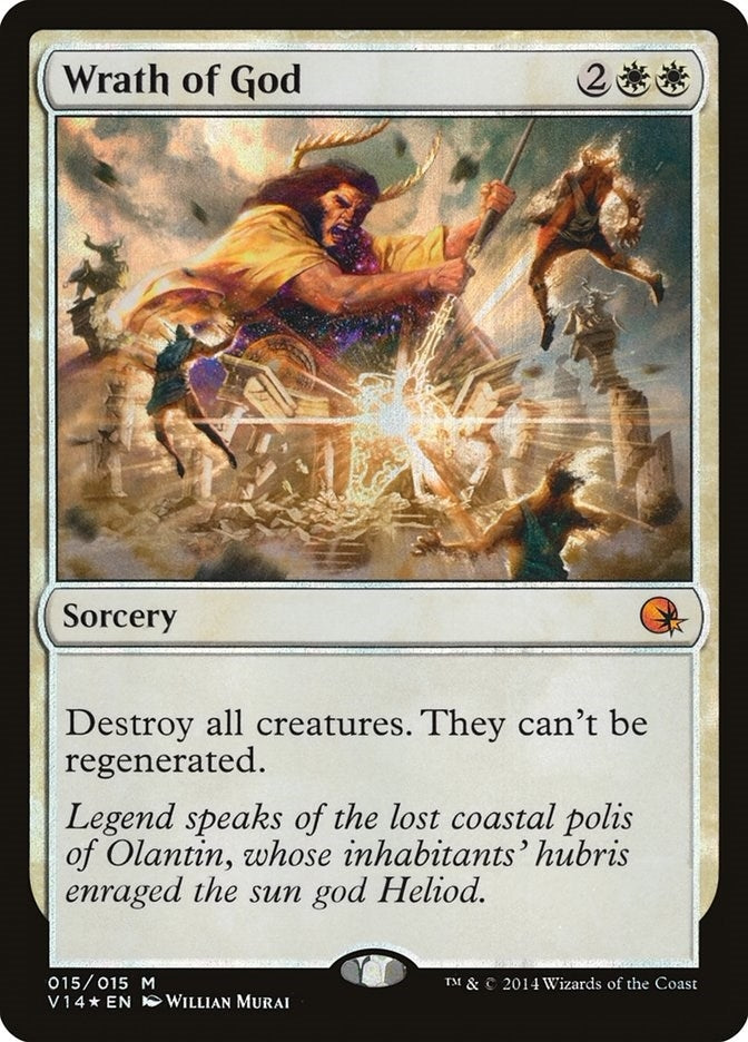 Image for Wrath of God (15) [From the Vault: Annihilation] - Magic: The Gathering