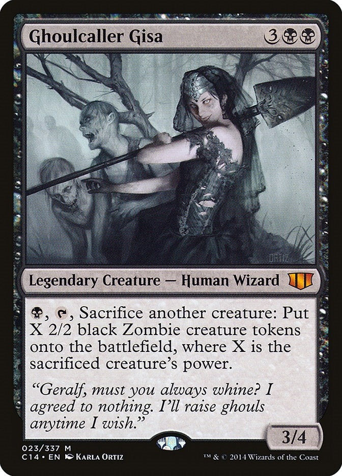 Image for Ghoulcaller Gisa (23) [Commander 2014] - Magic: The Gathering